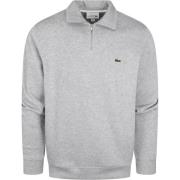 Sweater Lacoste Pullover Zipper Lichtgrijs