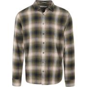 Overhemd Lange Mouw No Excess Overhemd Ruit Groen