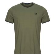 T-shirt Korte Mouw Fred Perry TWIN TIPPED T-SHIRT