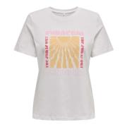 T-shirt Korte Mouw Only -