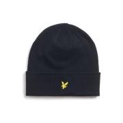 Muts Lyle &amp; Scott HE2313A COTTON BEANIE-Z271 DARK NAVY