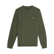 Trui Lyle &amp; Scott KN2114V LAMBSWOOL BLEND-W937 DEEP DEPHTS MARL