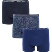 Boxers Björn Borg Cotton Stretch Boxers 3Pack Donkerblauw