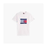 T-shirt Korte Mouw Tommy Jeans TJM SLIM RWB FLAG TEE EX