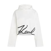 Sweater Karl Lagerfeld KARL SIGNATURE HEM HOODIE