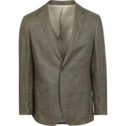 Blazer Suitable Blazer Linnen Panama Olijfgroen