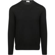 Sweater Profuomo Pullover Merinowol Zwart