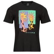 T-shirt Korte Mouw Volcom LONGO CATS BSC SST