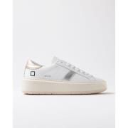 Lage Sneakers Date W431-HP-CA-TL HILL PLATFORM CALF-WHITE LAMINATED