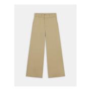 Broek Dickies W WIDE LEG PANT DK0A4YSE-KHK KHAKI