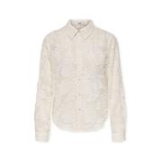 Blouse JDY Maia Shirt - Cloud Dancer