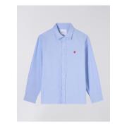 Overhemd Lange Mouw Edwin I034964 BIG OX-SHIRT-01.67 BLUE