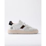 Lage Sneakers Date W431-C2-VC-WD COURT 2.0 VINTAGE-WHITE LEOPARD