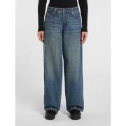 Flared/Bootcut Dickies MECHANIC W - DK0A87NML231-KHAKI TINTED BLUE