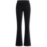 Flared/Bootcut Helena Hart 7559 Broek Flair Velvet Black