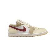 Lage Sneakers Nike Jordan 1 Low SE Desert Khaki Red Sepia (Women's)