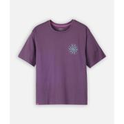 T-shirt Korte Mouw Oxbow Bedrukt T-shirt op borst en rug UNSEEN