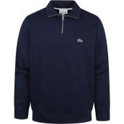 Sweater Lacoste Pullover Zipper Donkerblauw