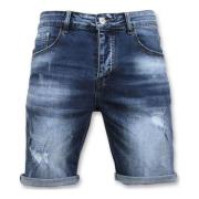 Korte Broek Enos Korte Broek Gescheurd Short