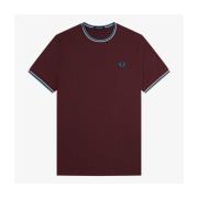 T-shirt Korte Mouw Fred Perry TWIN TIPPED T-SHIRT