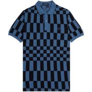 T-shirt Fred Perry Fp Chequerboard Print Fp Shirt