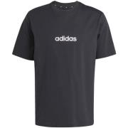 T-shirt adidas M Lin Sj T Black/White