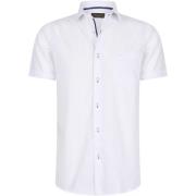 Overhemd Cappuccino Italia Korte Mouw Wit