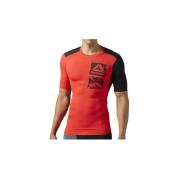 T-shirt Korte Mouw Reebok Sport Actvchl Graphic Comp Tee
