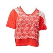T-shirt Korte Mouw Nike Lab Lace Layered Tshirt