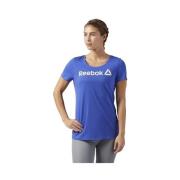 T-shirt Korte Mouw Reebok Sport Scoop Neck