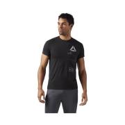 T-shirt Korte Mouw Reebok Sport Speedwick Graphic