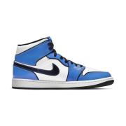 Basketbalschoenen Nike Air Jordan 1 Mid Retro Signal Blue SE