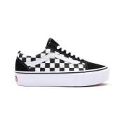 Lage Sneakers Vans UA Old Skool Platform Checkerboard