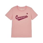 T-shirt Korte Mouw Converse Scripted Wordmark Tee