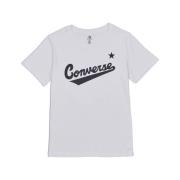 T-shirt Korte Mouw Converse Scripted Wordmark Tee
