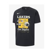 T-shirt Korte Mouw Nike Los Angeles Lakers Courtside