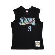 T-shirt Korte Mouw Mitchell And Ness Nba Swingman Allen Iverson Philad...