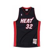 T-shirt Korte Mouw Mitchell And Ness Swingman Nba Miami Heat Shaquille...