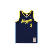 T-shirt Korte Mouw Mitchell And Ness Nba Swingman Denver Nuggets Allen...