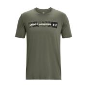 T-shirt Korte Mouw Under Armour Camo Chest Stripe