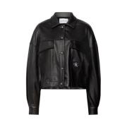 Leren Jas Calvin Klein Jeans Regular