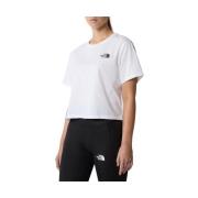 T-shirt Korte Mouw The North Face Simple Dome Cropped