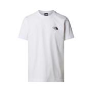 T-shirt Korte Mouw The North Face Mountain Sketch
