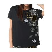 T-shirt Korte Mouw adidas Crop Tee