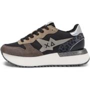 Lage Sneakers Sun68 Big Stargirl Mix Material