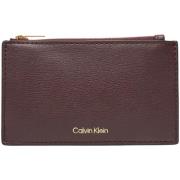 Portemonnee Calvin Klein Jeans FOIL LOGO TOP ZIP CARDCASE LV04F1090G