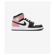 Hoge Sneakers Nike Jordan 1 Mid White Rust Pink Black