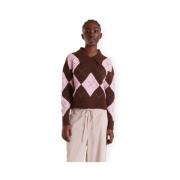 Trui Compania Fantastica COMPAÑIA FANTÁSTICA Knit 10152 - Pink/Brown