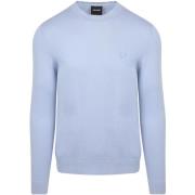 Trui Lyle And Scott Lyle Scott Tonal Pullover Lichtblauw