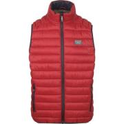 Windjack New Zealand Auckland NZA Bodywarmer Puffer Cherry Red